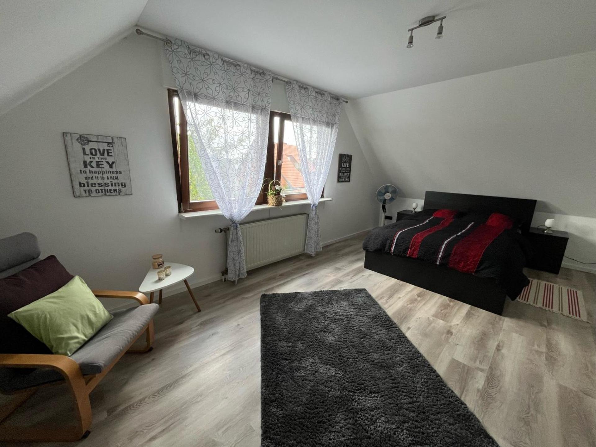 Ferienwohnung Kleine Auszeit 아셰베르크 외부 사진