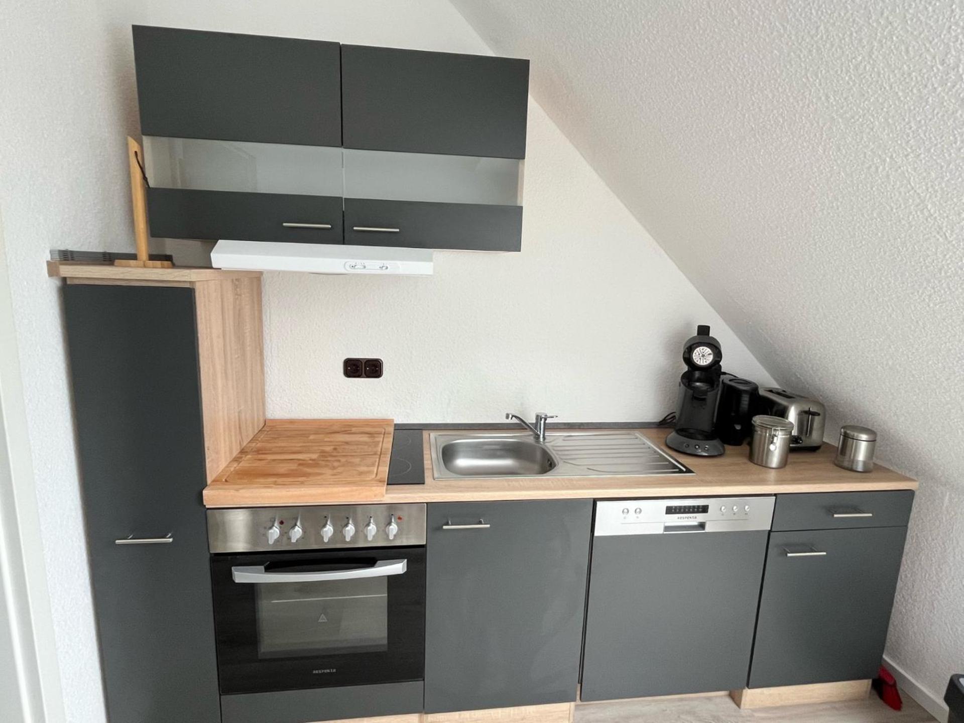Ferienwohnung Kleine Auszeit 아셰베르크 외부 사진