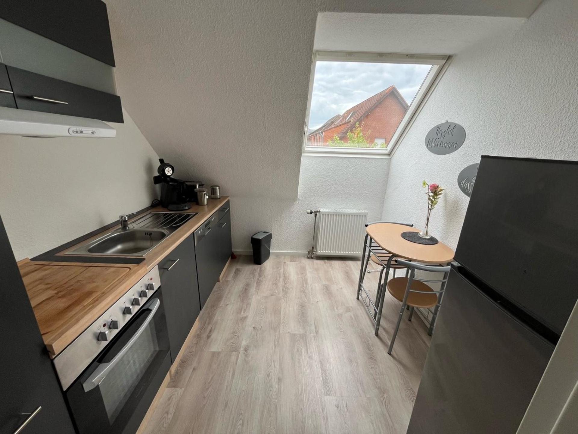 Ferienwohnung Kleine Auszeit 아셰베르크 외부 사진